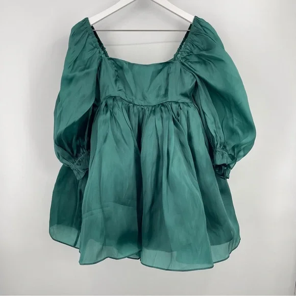 green dress louise LOUISE dress in Rich Emerald – Elegantees main image 0